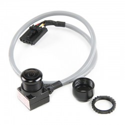 Aomway Mini 600TVL FPV Tuned CMOS Camera with Microphone and shielded cable (PAL)