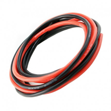 Revox Pro 14AWG Silicone Wire Red/Black 1000mm