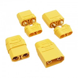 AMASS XT90 Connector Pairs (2 Pairs)