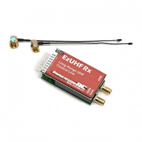 ImmersionRC EzUHF Long-Range RC Receiver - 8 Channels Diversity