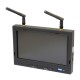 SkyZone Sky-702 5.8GHz Diversity 7-inch LCD Monitor Receiver with Folding Sunshade