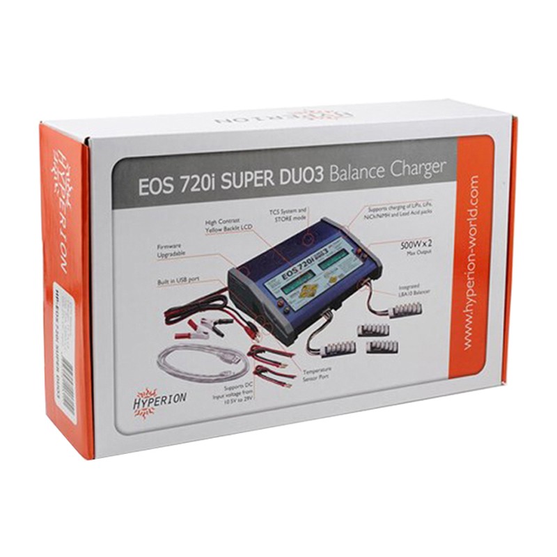 Hyperion EOS 0720i Super Duo3 Balance Charger - Aerofly Hobbies 