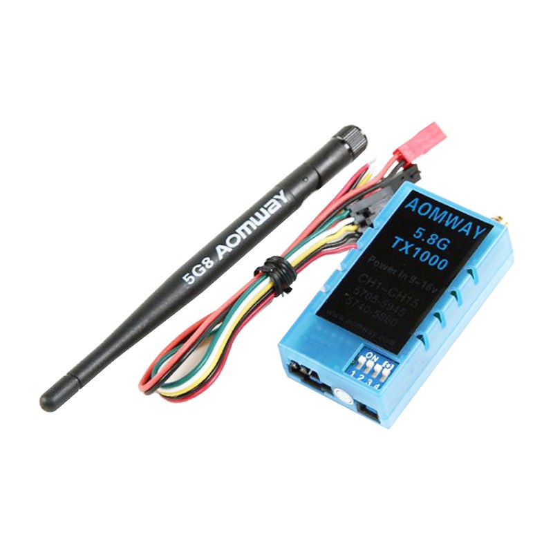 Aomway 5.8GHz 1000mW V4 32Ch AV Transmitter - Aerofly Hobbies